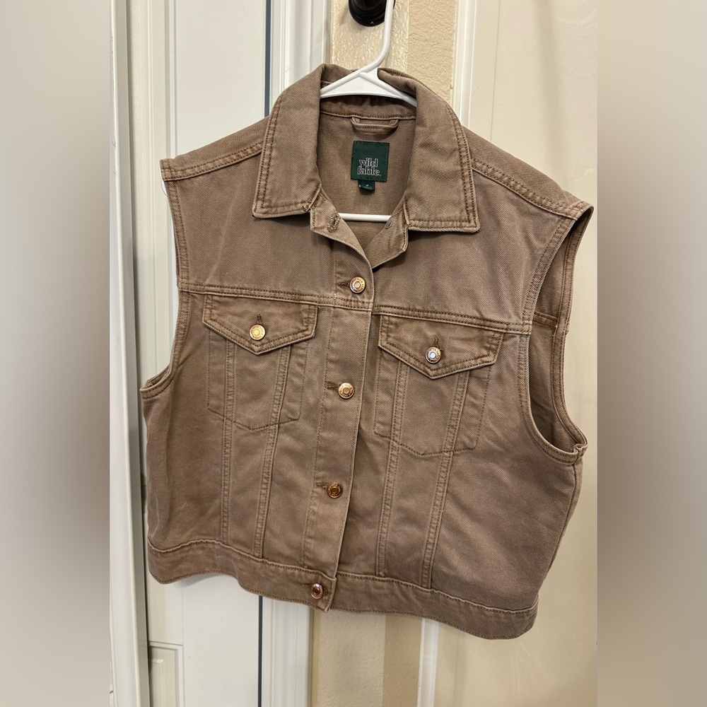 Wild Fable jean vest